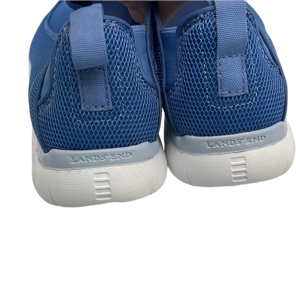 Lands' End Blue Mesh Breathable Slip-On Shoes Women's Size 10 - Picture 7 of 7